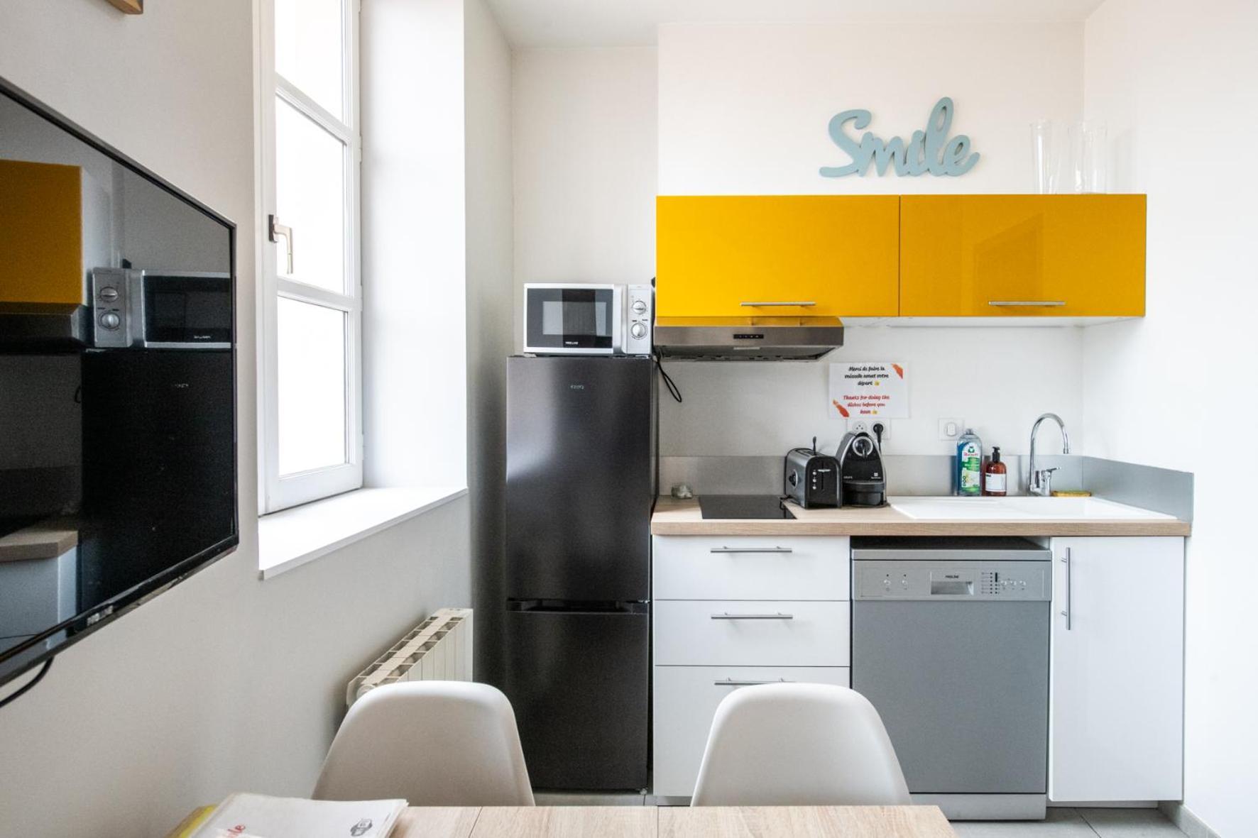 Duplex Scandinave A Cosy Et Calme - Lyon Part-Dieu Buitenkant foto