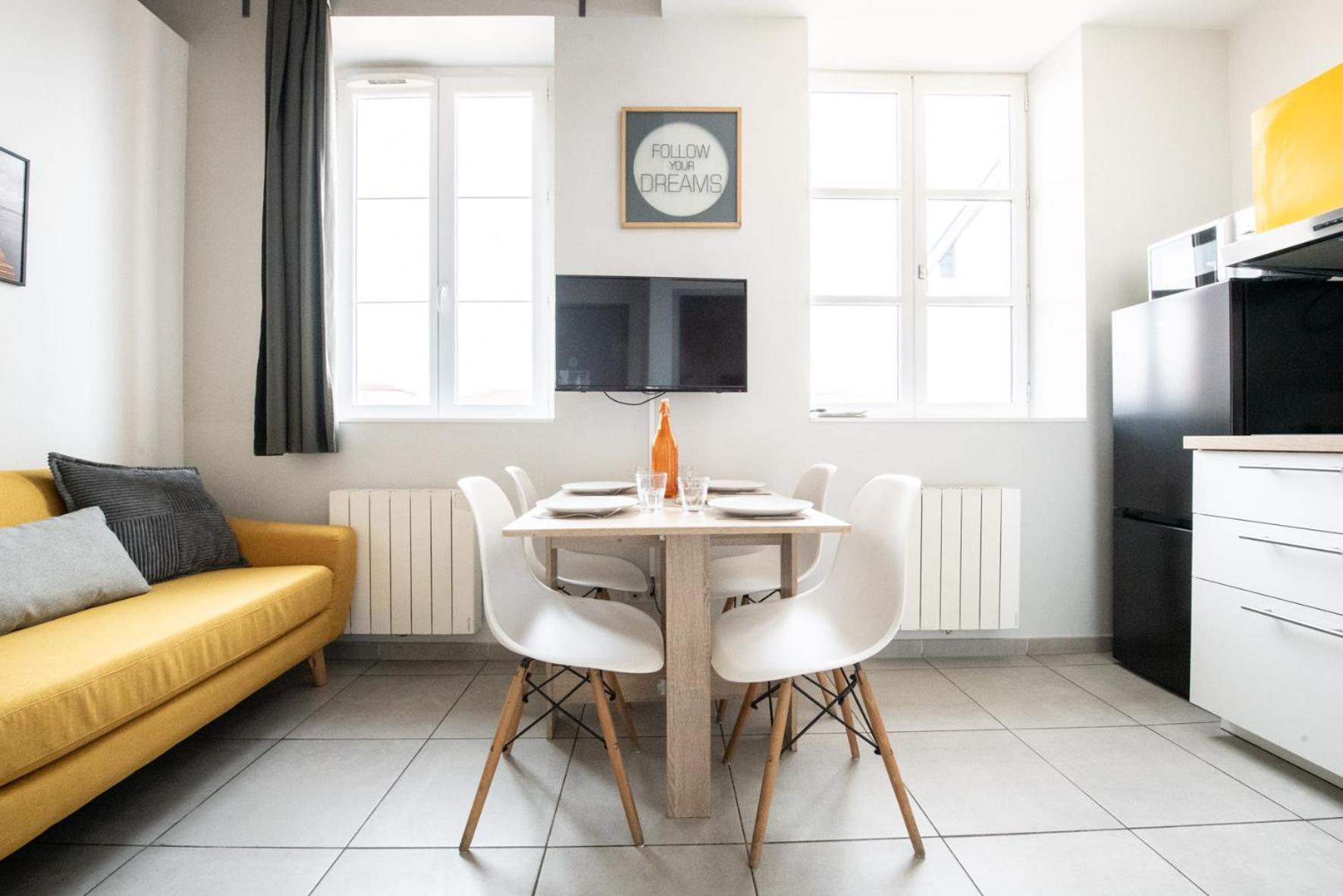 Duplex Scandinave A Cosy Et Calme - Lyon Part-Dieu Buitenkant foto