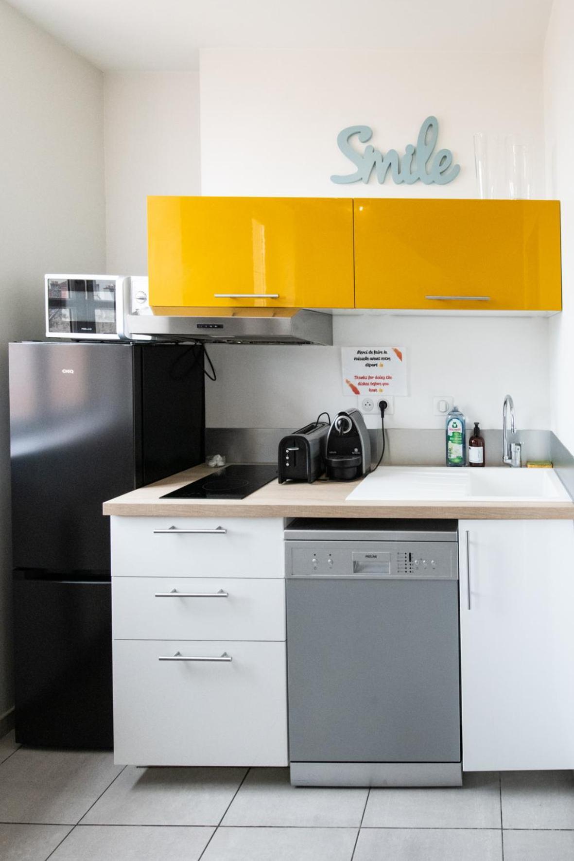 Duplex Scandinave A Cosy Et Calme - Lyon Part-Dieu Buitenkant foto