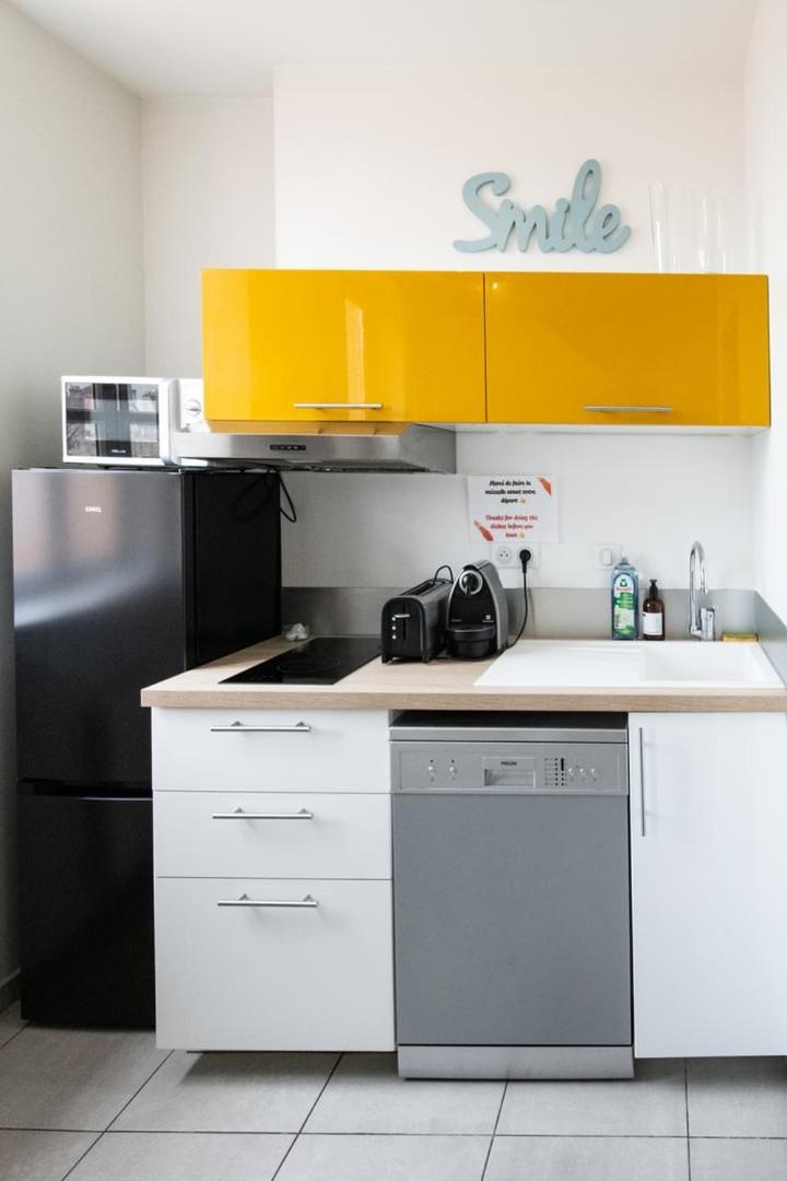 Duplex Scandinave A Cosy Et Calme - Lyon Part-Dieu Buitenkant foto